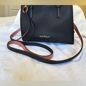 Salvatore Ferragamo double handle bag